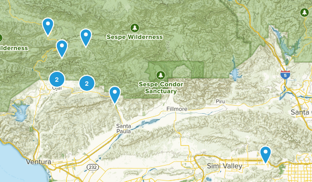 Potential Hikes Map