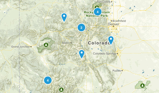 hiking wishlist Map
