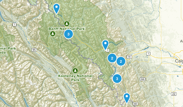 Banff Map