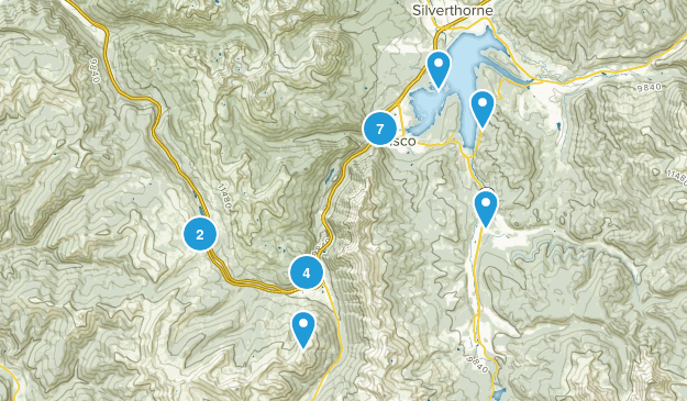 Frisco Trails Map