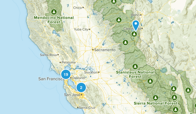 Future Hikes! Map