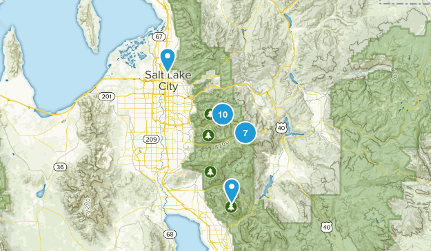 to hike Map