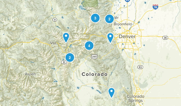 hikes with Jake Map