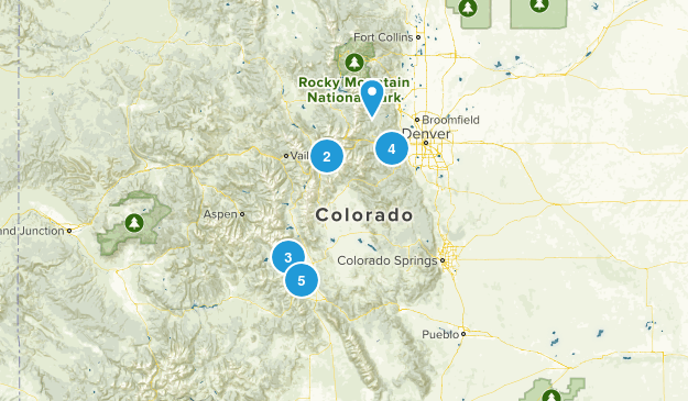 to hike Map