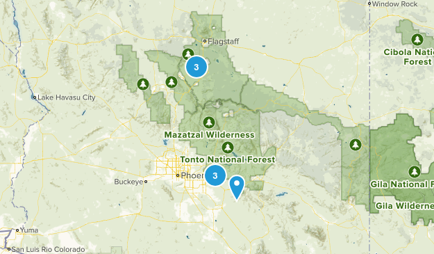 Phoenix Trip Map