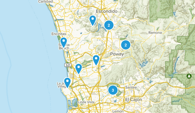 San Diego Wish List Map