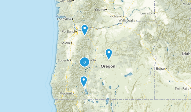 OREGON Map