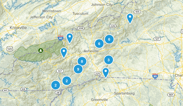 Asheville Map