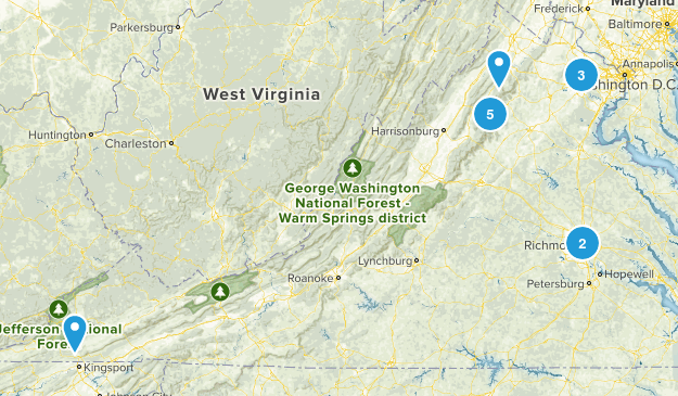 Virginia (to do) Map