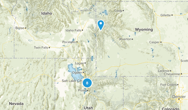 Backpacking (dog friendly) Map
