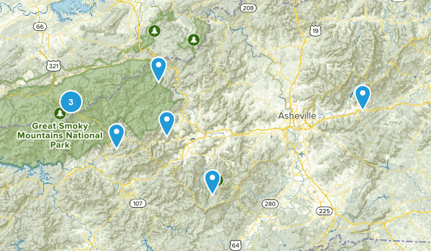 Smoky Mountains Map