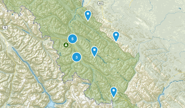 Jasper AB Map