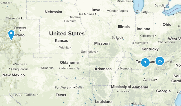 Places I want to go Map