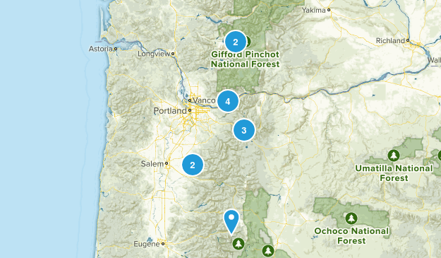 oregon trip Map