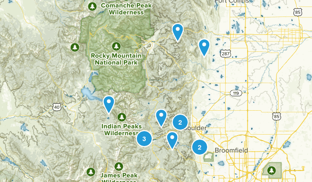 DAY TRIPS < 5 miles Map