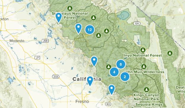 To hike Map