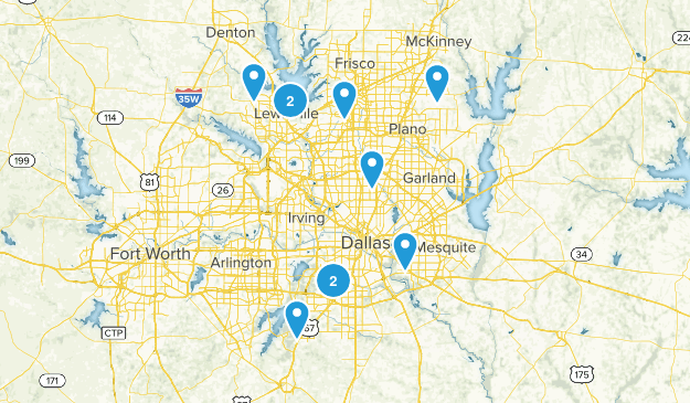 Dallas Area Map