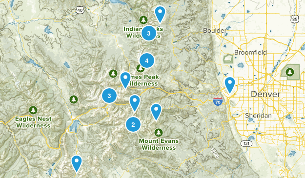 Moderate w/View Map