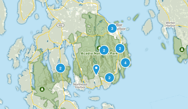 Acadia Map