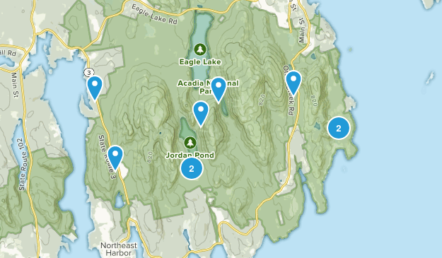 Acadia Map