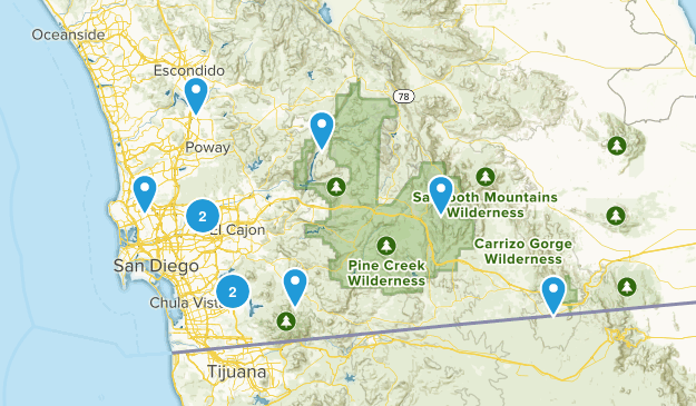 Trails to try Map