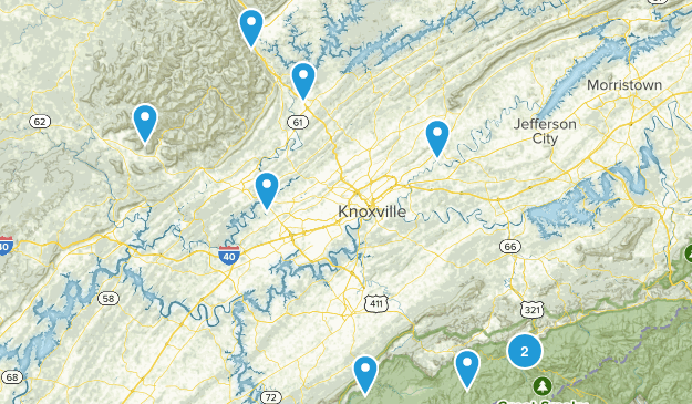 want to hike Map