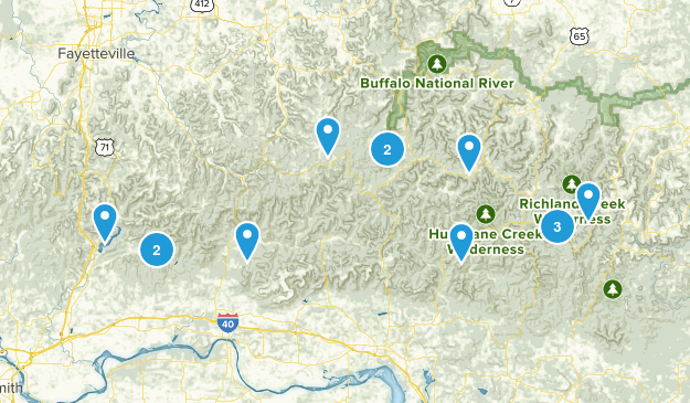 Ozark Trip Map