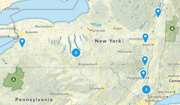 New List NY Map