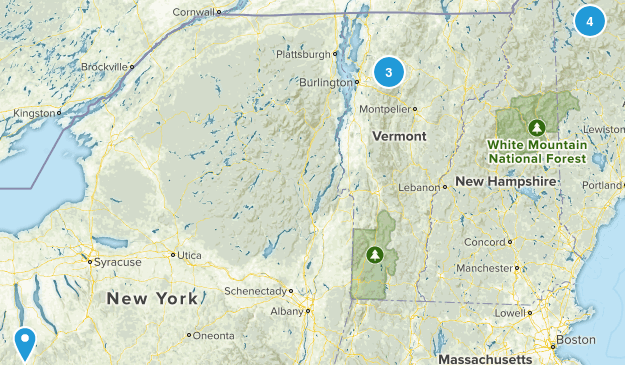 Want to Hike Map