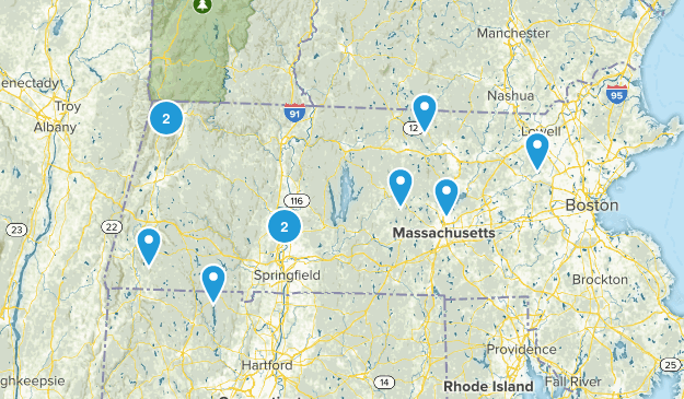 Mass Hike Map