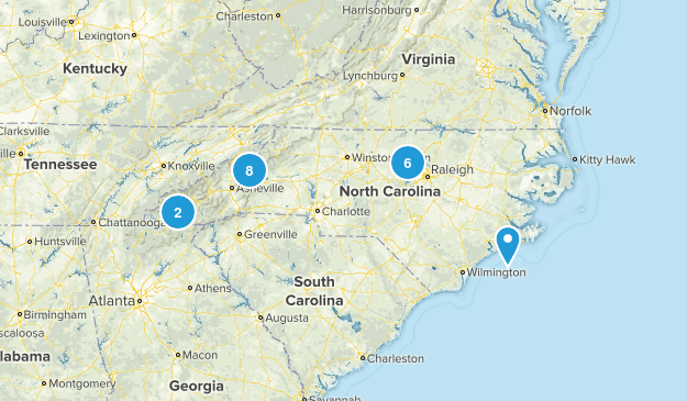 Day Hikes Map