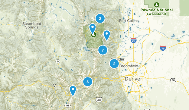 Places to go - a drive Map