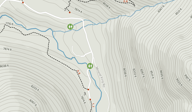 Mineral king 2024 loop map