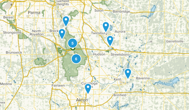 Trails to do Map