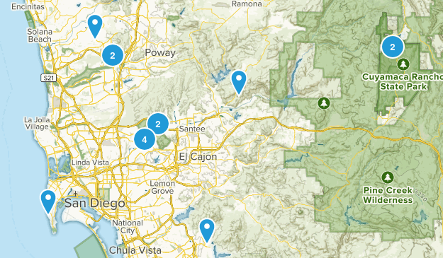 To be hiked Map
