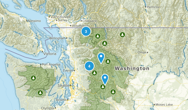 North Cascades Map