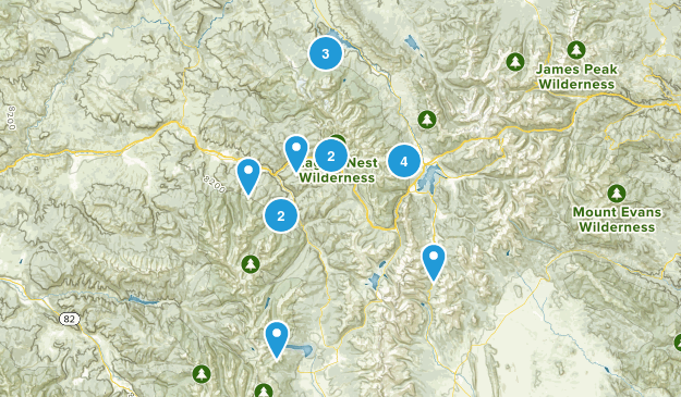 near vail Map