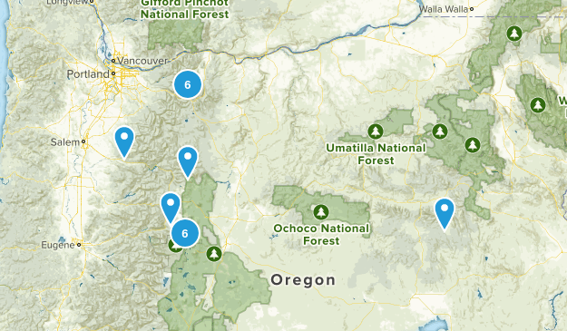 OREGON Map