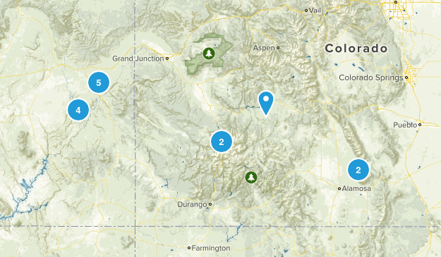 2016 CO Trip Map