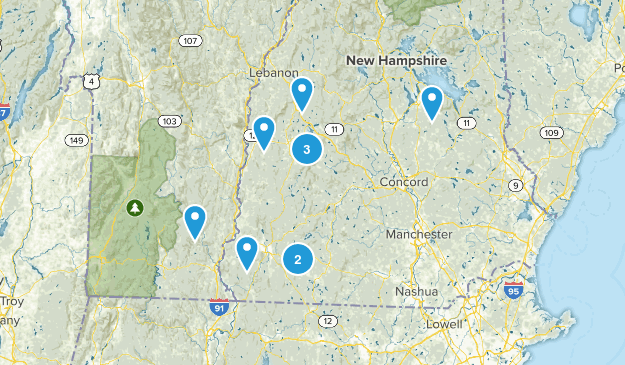 Future Hikes Map