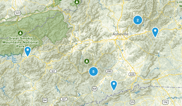 NC Trip Map
