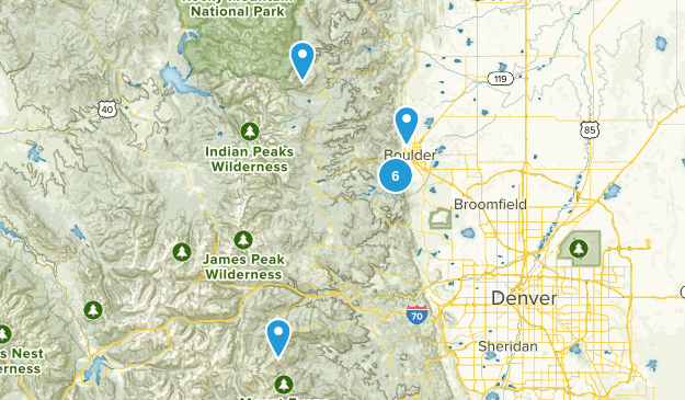 hikes to do Map