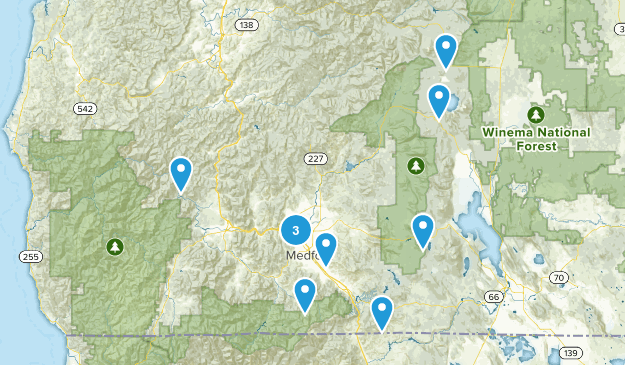 hikes completed Map