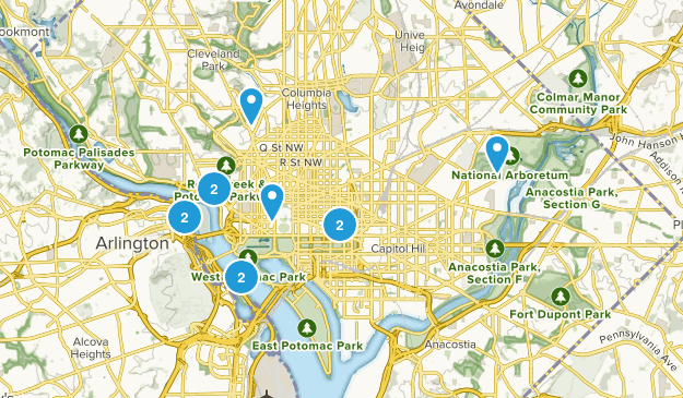 Washington DC Map