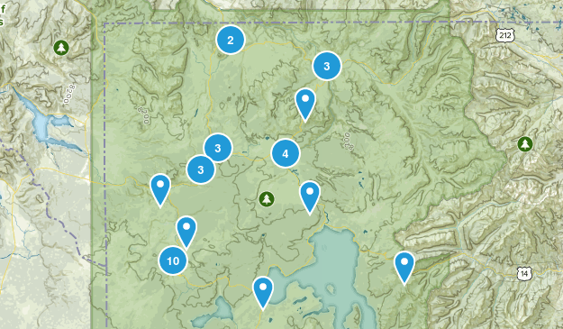 Yellowstone Map