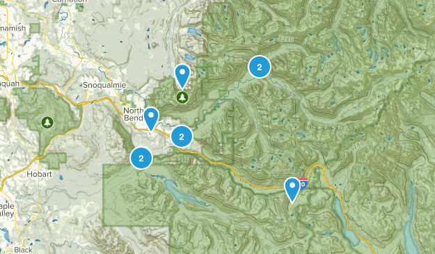 North Bend Map