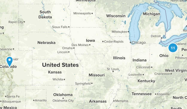 NE Ohio Map