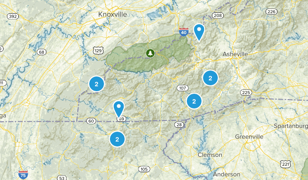 Future Hikes Map