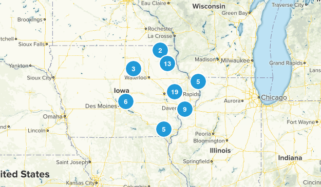 Briley Challenge (Original 71 Trails) Map