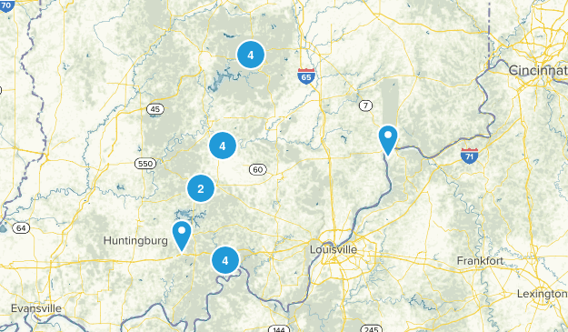Hoosier National Forest Map